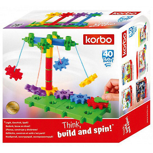 Конструктор Korbo Twist, 40 деталей от Korbo