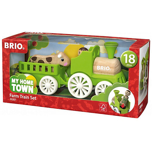 Игровой набор Brio "Мой родной дом" Фермерский поезд от BRIO
