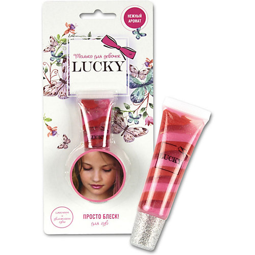 Блеск для губ Lukky, клубничное суфле от Lukky