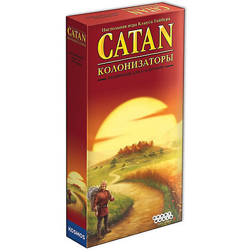Дополнение для настольной игры Hobby World "Catan. Колонизаторы. Расширение для 5-6 игроков" от Hobby World