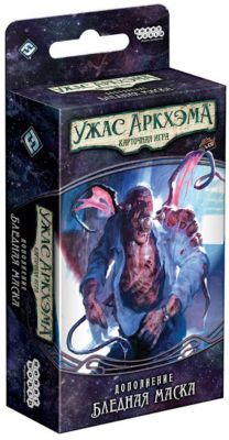 Дополнение к карточной игре Hobby World "Ужас Аркхэма: Путь в Каркозу. Бледная маска"