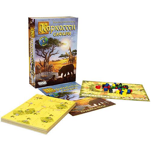 Настольная игра Hobby World "Каркассон: Сафари" от Hobby World
