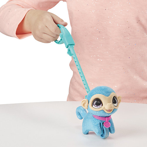 Мягкая игрушка FurReal Friends "Маленький питомец на поводке" Обезьянка от Hasbro