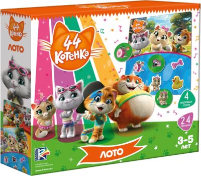 Игра настольная Vladi Toys 44 Котенка "Лото"