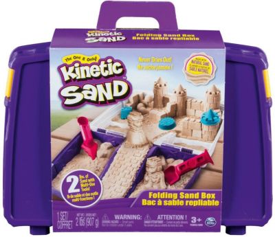 Набор для лепки Kinetic Sand с песочницей