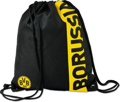 BVB Borussia Dortmund Rucksack ** Schriftzug im Streifen ** 