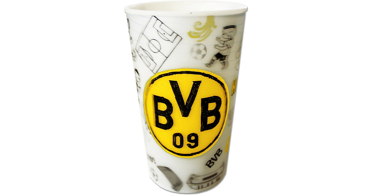 BVB-Becher schwarz/gelb