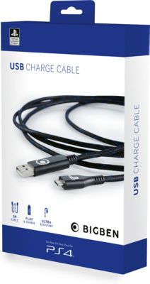 PS4 USB Controller-Ladekabel, 3m, bigben