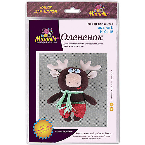 Набор для шитья игрушки Miadolla "Олененок" от Miadolla