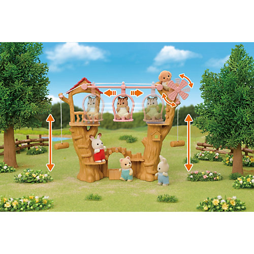 Игровой набор Sylvanian Families "Игровая площадка: детская канатная дорога" от Эпоха Чудес