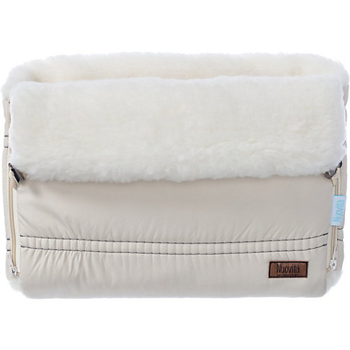 Муфта для коляски Nuovita Alpino Bianco, кремовая от Nuovita