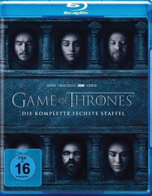 BLU-RAY Game of Thrones - Staffel 6 (4 BluRays) Hrbuch