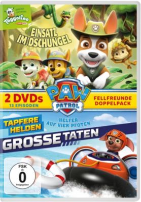 DVD PAW Patrol - Einsatz im Dschungel & Große Taten (2 Disc) Hörbuch