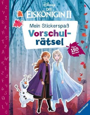 Buch - Mein Stickerspa Disney Die Eisknigin 2: Vorschulrtsel
