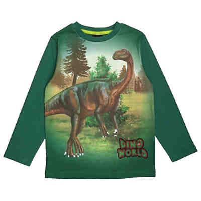 Langarmshirt für Jungen, Dinosaurier