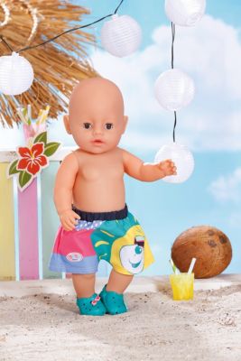 Zapf Creation BABY born Holiday Badeshorts für Puppen 43cm 