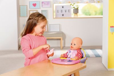 Tischsitz Babypuppen Stuhl Zapf Creation Baby Born Tischplatte Puppe Spielzeug