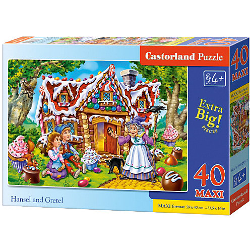 Пазл Castorland Maxi "Пряничный домик", 40 деталей от Castorland
