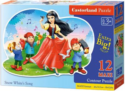 Пазл Castorland Maxi "Белоснежка", 12 деталей