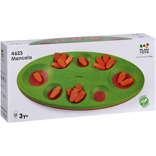 Настольная игра Plan Toys "Манкала: Морковки" от PLANTOYS