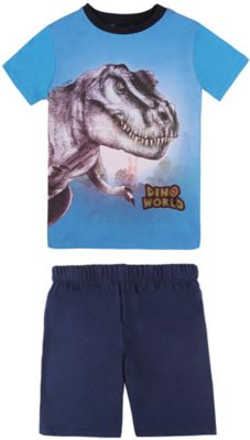98 104 116 128   98832 Dino World Jungen Saurier Pyjama Schlafanzug Gr