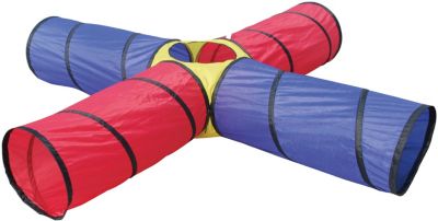 Tunnel Di Gioco Per Bambini KNORRTOYS 55112 - Diametro 45 Cm, Lunghezza 180 Cm, Tessuto Impermeabile