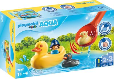 Image of Playmobil 1.2.3 - Duck Family