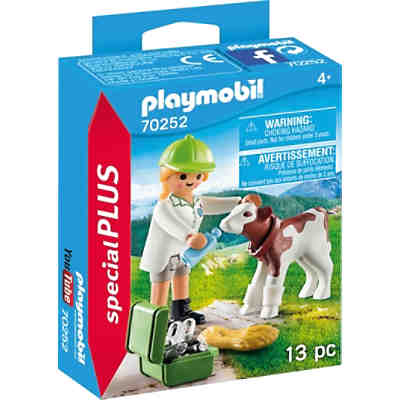 PLAYMOBIL® 70252 Special Plus: Tierärztin mit Kälbchen
