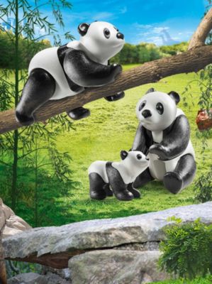 PLAYMOBIL® 70353 2 Pandas mit Baby 2