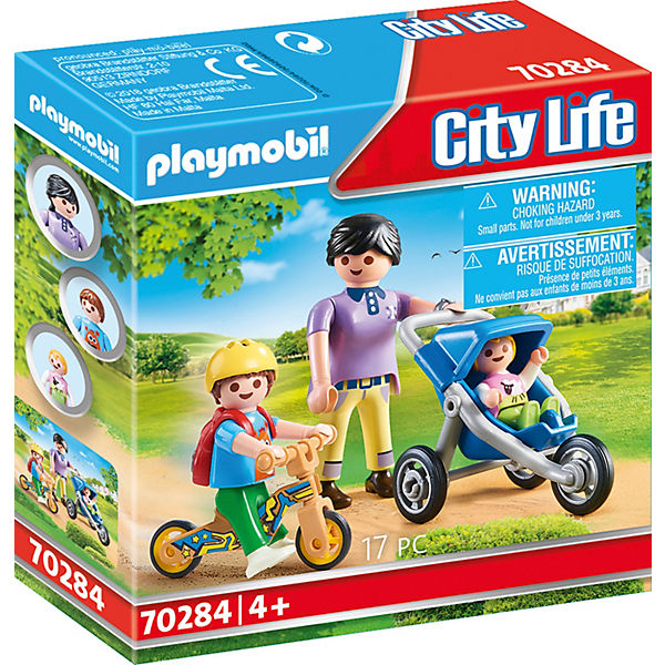 PLAYMOBIL® City Life 70284 Mama mit Kindern