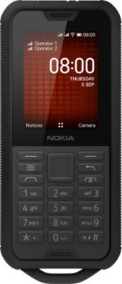 Nokia 800 Tough, Dual-SIM, Black schwarz
