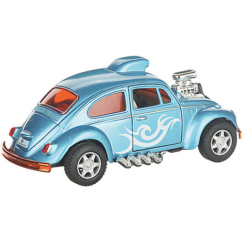 Коллекционная машинка Serinity Toys Volkswagen Beetle гоночная раскрашенный, голубая от Serinity Toys