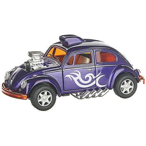 Коллекционная машинка Serinity Toys Volkswagen Beetle гоночная раскрашенный, фиолетовая от Serinity Toys