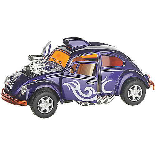 Коллекционная машинка Serinity Toys Volkswagen Beetle гоночная раскрашенный, фиолетовая от Serinity Toys