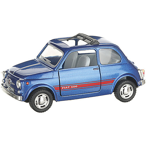 Коллекционная машинка Serinity Toys Fiat 500, синяя от Serinity Toys