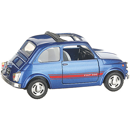 Коллекционная машинка Serinity Toys Fiat 500, синяя от Serinity Toys