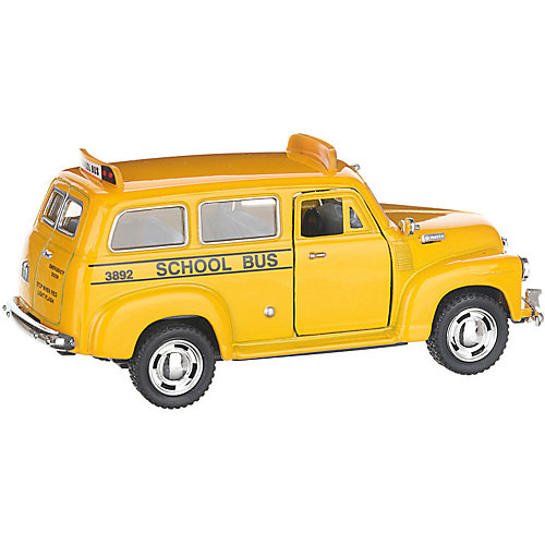 Коллекционная машинка Serinity Toys Школьный Chevrolet, жёлтая от Serinity Toys