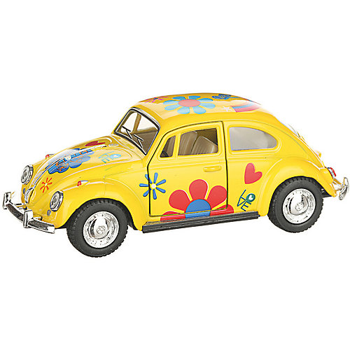 Коллекционная машинка Serinity Toys Volkswagen Beetle Classical раскрашенный, жёлтая от Serinity Toys