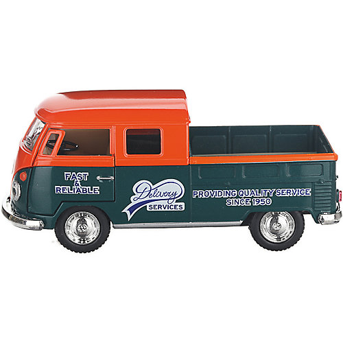 Коллекционная машинка Serinity Toys 1963 Volkswagen Пикап, оранжево-зелёная от Serinity Toys