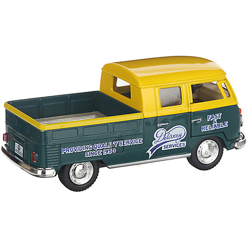 Коллекционная машинка Serinity Toys 1963 Volkswagen Пикап, жёлто-зелёная от Serinity Toys