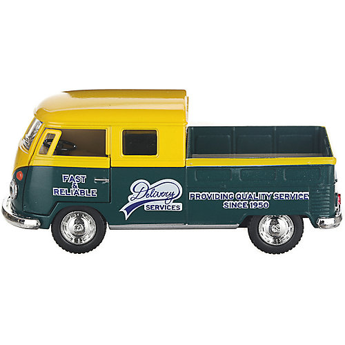 Коллекционная машинка Serinity Toys 1963 Volkswagen Пикап, жёлто-зелёная от Serinity Toys