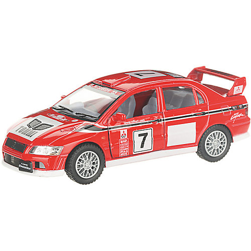 Коллекционная машинка Serinity Toys Mitsubishi Lancer Evolution 7 WRC, красная от Serinity Toys