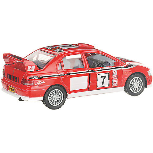 Коллекционная машинка Serinity Toys Mitsubishi Lancer Evolution 7 WRC, красная от Serinity Toys