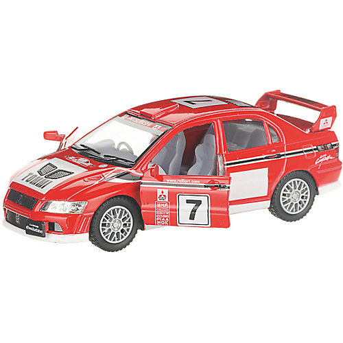 Коллекционная машинка Serinity Toys Mitsubishi Lancer Evolution 7 WRC, красная от Serinity Toys