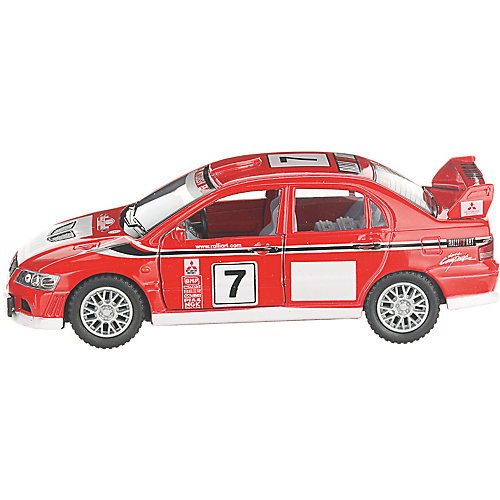 Коллекционная машинка Serinity Toys Mitsubishi Lancer Evolution 7 WRC, красная от Serinity Toys