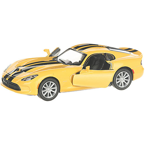 Коллекционная машинка Serinity Toys 2013 Dodge SRT Viper GTS, жёлтая от Serinity Toys