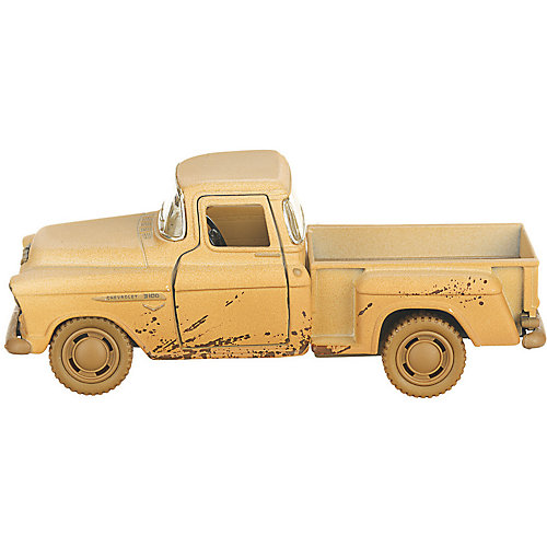 Коллекционная машинка Serinity Toys Сhevy Stepside Пикап грязный, жёлтая от Serinity Toys