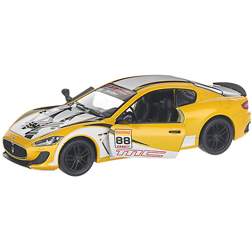 Коллекционная машинка Serinity Toys 2016 Maserati GranTurismo раскрашенный, жёлтая от Serinity Toys