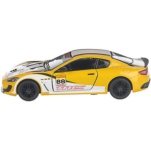 Коллекционная машинка Serinity Toys 2016 Maserati GranTurismo раскрашенный, жёлтая от Serinity Toys