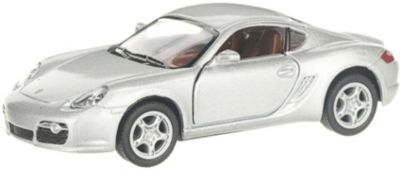 Коллекционная машинка Serinity Toys Porsche Cayman, серебристая